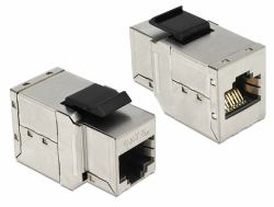DeLOCK 86166 Keystone-Modul (Keystone Halterung fÃ¼r Hutschienen, Netzwerk Einbau, Industrie Embedded)