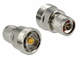 DeLOCK 88841 Kabelschnittstellen-/adapter 7/16 Nickel (Delock Adapter N Stecker > 7/16 Buchse)