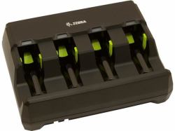 Zebra SAC3600-4001CR Ladegerät für Mobilgeräte Barcodelesegerät Schwarz AC Drinnen (3600 SERIES 4 SL BATT CHARGER - PW SUPPLY)