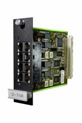 AGFEO D-748 Telefonumschalter-Zubehör Schwarz, Grün (MODULE D-748 - IN)