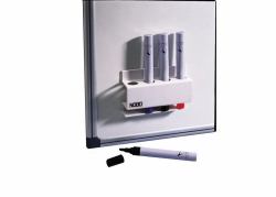 Nobo Magnethaftende Stifteablage für 4 Marker (Penneholder magnetisk t/4 penne til WB)