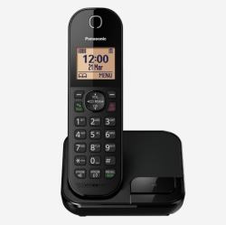 Panasonic KX-TGC412EB Telefon DECT-Telefon Anrufer-Identifikation Schwarz (PANASONIC KX-TGC412EB)
