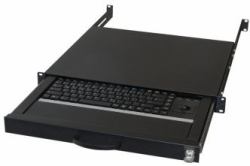 aixcase AIX-19K1UKDETB-B Tastatur USB + PS/2 QWERTZ Deutsch Schwarz 