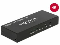 DeLOCK 18684 Videosplitter HDMI 4x HDMI (Delock HDMI UHD Splitter 1 x HDMI in >)