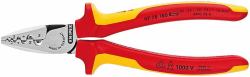 Knipex 97 78 180 Kombinationswerkzeug Kabel-Crimper (Knipex 97 78 180 Crimpzange AderendhÃ¼l)