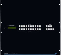 SY Electronics SY-MMU-6464 Matrixschalter Modulare AV-Matrix-Schalter Eingebautes Display (SY MMU-6464 64x64 UHD Multi-Format Matrix chassis)