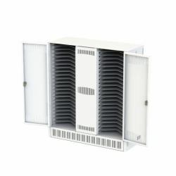 Loxit 7747 Wagen / Schrank für das Management mobiler Geräte Schrank zur Verwaltung tragbarer Geräte Weiß (7747 - Lapbank Tab Cabinet 45 Sync & Charge)