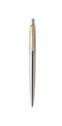 Parker 1953182 Kugelschreiber Blau Clip-on-Einziehkugelschreiber (Parker Jotter Retractable Ballpoint Pen with Gold Trim)