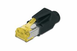 Digitus Hirose modular plugs TM31 for round cable, CAT 6A (Digitus A-MO6A 8/8 HRS kabelsamler RJ-)