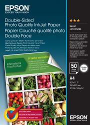 Epson Double-Sided Photo Quality Inkjet Paper - A4 - 50 Sheets (DOUBLE SIDED PAPER A4 50 SHEETS)