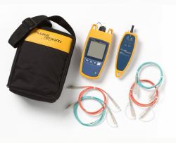Fluke FQM-100-M-VFL Netzwerkkabel-Tester Glasfaserkabeltester Gelb, Blau (FLUKE FIBER QUICKMAP KIT)