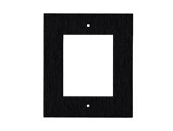 2N Telecommunications 9155011B Interkom-System-Zubehör Rahmen (2N IP VERSO FLUSH FRAME 1 MODULE BLACK)