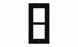 2N Telecommunications 9155012B Interkom-System-Zubehör Rahmen (2N IP VERSO FLUSH FRAME 2 MODULES BLACK)