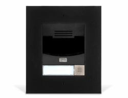 2N Telecommunications 9155301CBF Video-Zugangssystem Schwarz (2N IP SOLO WITH CAMERA BLACK FLUSH)