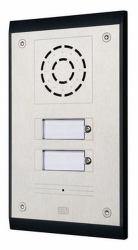 2N Telecommunications 9153102 Audio-Intercom-System Schwarz, Silber (2N IP UNI 2 BUTTON)