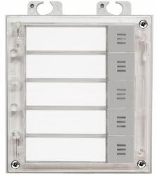 2N Telecommunications 9155035 Interkom-System-Zubehör (2N IP VERSO - 5 NAMEPLATE BUTTON MODULE)