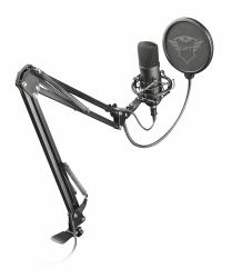 Trust GXT 252+ Emita Plus Schwarz Studio-Mikrofon (Trust GXT252 EMITA PLUS MICROPHONE)