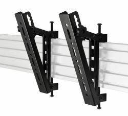 B-Tech SYSTEM X - VESA 200 Flat Screen Interface Arms with Tilt for BT8390 [Pair] (BT8390-VESA200T/B VESA 200 Flat Screen Interface Arms with Tilt for BT8390 [Pair])