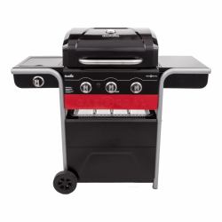 Char-Broil GAS2COAL 330 Grill Kohle + Erdgas Kochstation Schwarz, Rot, Edelstahl (CHARBROIL GAS2COAL BBQ)