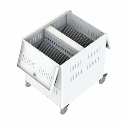Loxit TabCart Freestanding White (7470 - TabCart 32 USB Charge)