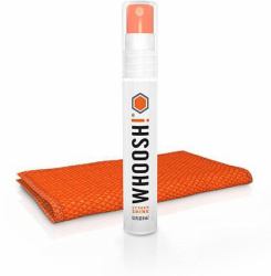 WHOOSH! Screen Shine Pocket Geräte-Reinigungsset Handy/Smartphone 8 ml (Pocket 8ml 100 sprays w. cloth - Non Toxic Safe for all screens - Anti Static resists smudges - Warranty: 24M)