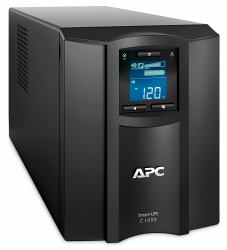 APC Smart-UPS C, Line-Interactive, 1000VA, Tower, 230V, 8x IEC C13 Ausgänge, SmartConnect, USB und serielle Kommunikation, AVR, Grafik-LCD (S-UPS C LINEIN 1000VA 230V)