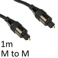 target TOSLINK Digital Optical [M] to Digital Optical [M] 1m Black OEM Cable