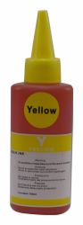 InkLab Bottle-Yellow Kompatibel (InkLab Universal Refill Ink For Brother/Canon/Epson Yellow 100ml)