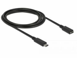 DeLOCK SuperSpeed USB USB Kabel USB 3.2 Gen 1 [3.1 Gen 1] 2 m USB C 5 Gbit/s Schwarz 