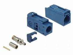 DeLOCK 89687 Koaxialstecker 1 Stück[e] (Delock FAKRA C Buchse 25 mm [lang] zum Crimpen)