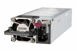 HPE 500W Flex Slot Platinum Hot Plug Low Halogen Power Supply Kit (HPE FLEX-SLOT HOT PLUG LOW HALOGEN 80+PLATINUM 500W PSU)
