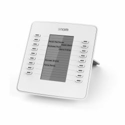 Snom D7 IP-Add-On-Modul Weiß 18 Tasten (D7 EXP. MODULE WHITE FOR D7XX - [EXCEPT D712 AND D710])