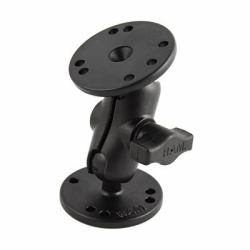 RAM Mounts RAM-B-101U-A Halterungsteil/-zubehör (S- RAM Kit, B-size - Universal Double Ball Mount - with Two Round Plates, 199.6 g, 95.2 mm - Warranty: 300M)