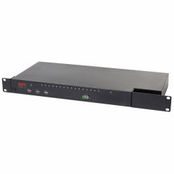 APC KVM1116R Tastatur/Video/Maus [KVM]-Switch Rack-Einbau Schwarz 