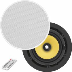 Vision CS-1900P Autolautsprecher 2-Wege Rund 2 Stück[e] (Pair ceiling speakers - integrated amplifier - 2 x 35w [RMS] - switch between modes: standalone pair, or multi-pair system - RS232 - blueto...