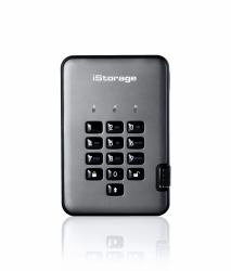 iStorage diskAshur PRO2 SSD 256 GB USB Typ-A 3.2 Gen 1 [3.1 Gen 1] Schwarz 