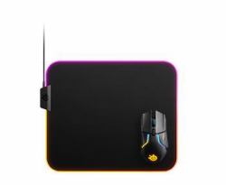 Steelseries QcK Prism Cloth Medium Gaming-Mauspad Schwarz (SteelSeries QcK Prism Gaming Mouse Pad)