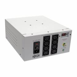 Tripp Lite IS1000HGDV Isolator-Baureihe Dual-Spannung 115/230 V 1000 W 60601-1 Isoliertransformator für den medizinischen Bereich, C14-Eingang, 8 C13-Ausgänge (Isolator series dual-voltage 115/23...