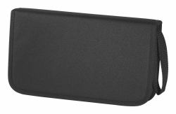 Hama 00011616 CD-Hülle 64 Disks Schwarz (CD/DVD/BLU-RAY WALLET 64 BLACK)
