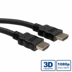 ROLINE HDMI High Speed Cable with Ethernet, HDMI M - HDMI M, LSOH 10 m (HDMI KB+ETH.A-A.LSOH.10M - )
