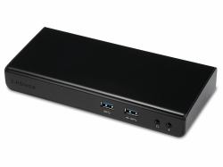 2-Power DOC0110A laptop-dockingstation & portreplikator Kabelgebunden USB 3.2 Gen 1 [3.1 Gen 1] Type-B Schwarz (USB-C & USB 3.0 Dual Display Dock)