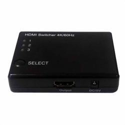 ROLINE 14013575 HDMI (HDMI Switch, 4K, 3 - way - Warranty: 12M)