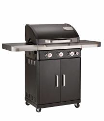 LANDMANN 12230 Barbecue & Grill Gas Kochstation Edelstahl (LANDMANN REXON 3.1 GAS BBQ)