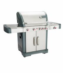 LANDMANN 12122 Barbecue & Grill Kochstation Gas Edelstahl 6000 W (AVALON II 5.1 PTS+ GAS BARBECUE)