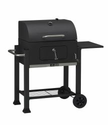 LANDMANN 11503 Barbecue & Grill Kamado Grill/Grill Holzkohle Kochstation Schwarz (GRILL CHEF TENNESSEE BROILER)