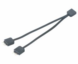 Akasa AK-CBLD08-12BK Signalkabel 0,12 m Schwarz (Akasa 1-to-2 Addressable RGB LED Splitter Cable)