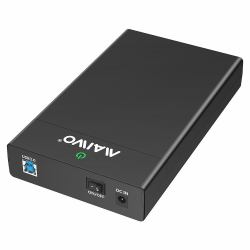 maiwo K3568A Speicherlaufwerksgehäuse HDD / SSD-Gehäuse Schwarz 2.5/3.5" 