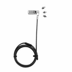 Dicota D31713 Kabelschloss Schwarz 2 m (Security Combination Lock)