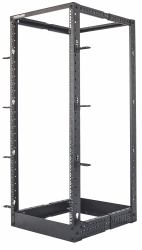 Intellinet 19" 4-Pfosten Laborgestell, 26 HE, Flatpack, schwarz (Intellinet 714242 stativ 26U FritstÃ¥en)