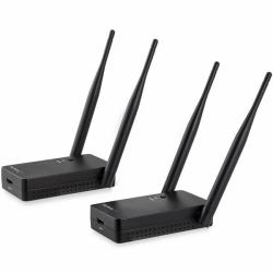 StarTech.com Kabelloses HDMI-Extender-Kit - 200 m - 1080p - HDMI über wireless Extender - LPCM 5.1 / 7.1 Audio (WIRELESS HDMI TRANSMITTER KIT - 656 FT 1080P HDMI EXTENDER)